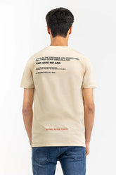 Beige Fashion T-shirt JGP-D307